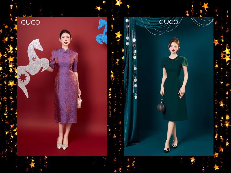 Đầm dạ hội bà sui đẹp sang trọng cao cấp 2026