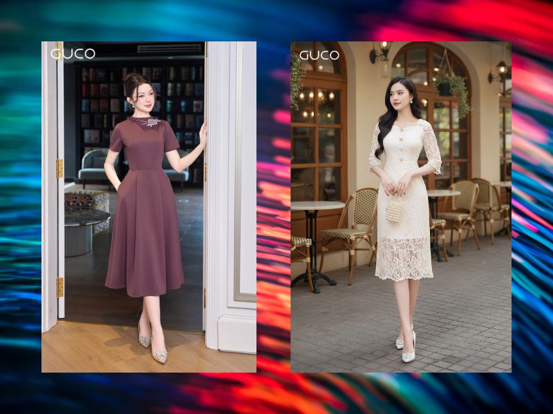 Mặc đầm gì đi dự tiệc ngày 8/3 vừa sang lại vừa trẻ