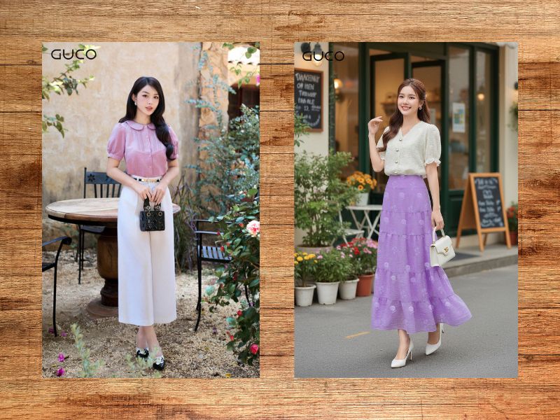 Các kiểu áo sơ mi giấu bụng giúp thon gọn cân đối vóc dáng