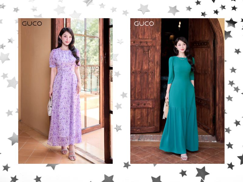 8 kiểu đầm đi biển tuổi trung niên mùa hè tôn dáng sang trọng