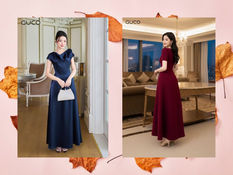 6 Mẫu váy dài đến gót chân cho nàng đi dạ hội dự tiệc siêu hợp