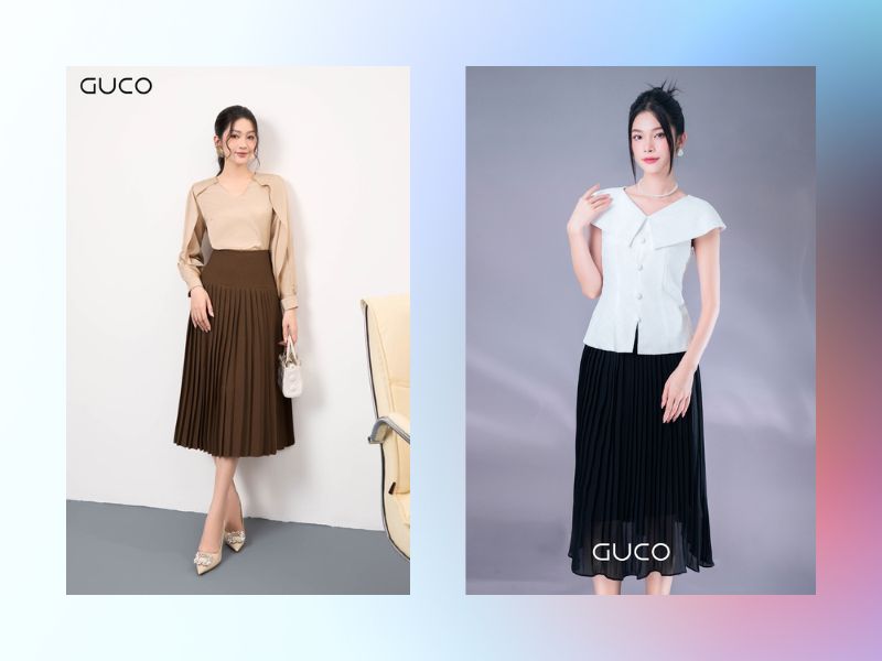 Váy xếp ly cổ yếm đi đâu mặc đẹp? 8 cách phối xu hướng hiện nay