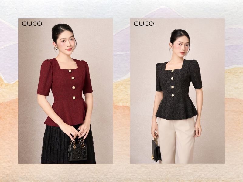 7 cách phối đồ với Áo body cổ vuông nữ thu hút mọi ánh nhìn