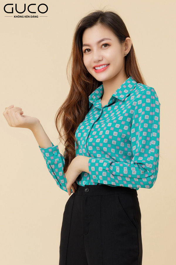 Áo sơ mi nữ công sở A169 